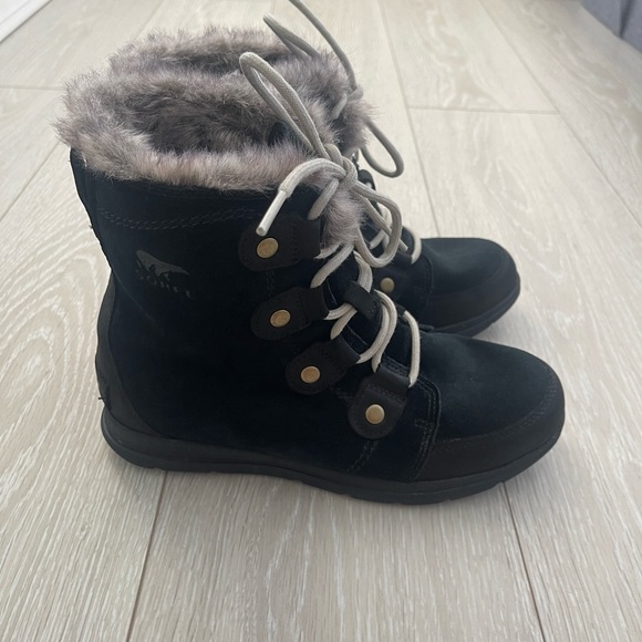 Sorel Women’s Explorer Joan Suede Boots - Picture 3 of 10